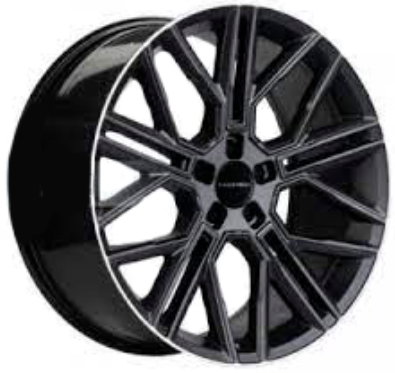 Диски Khomen Wheels KHW2101 (Cayenne) Black matt MR